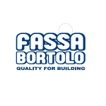 The Fassa Bortolo logo with 'quality for building' placed underneath.