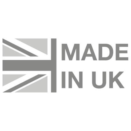 Made in the UK logo.
