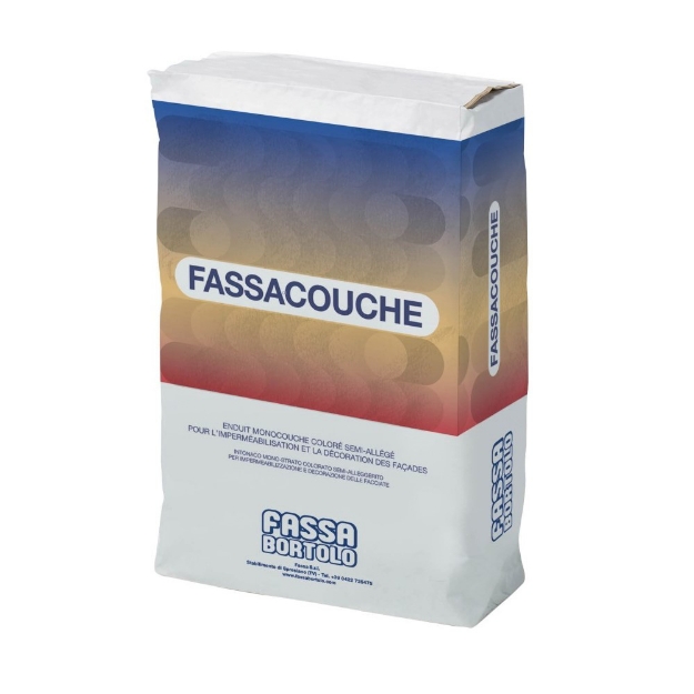 25kg bag of Fassacouche render