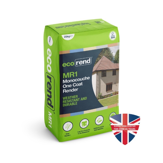 Ecorend Mr1 One coat render systems