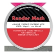 Picture of Standard Render Mesh 160gm White 50x1m